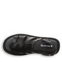 Bearpaw Women's High Seas Sandal in Black - top view