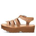 Bearpaw Women's High Seas Sandal in Iced Coffee - side view