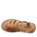 Bearpaw Women's High Seas Sandal in Iced Coffee - top view
