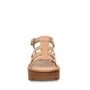 Bearpaw Women's High Seas Sandal in Iced Coffee - detail close-up