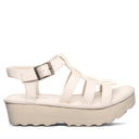 Bearpaw Women's High Seas Sandal in Bone - angle view