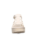 Bearpaw Women's High Seas Sandal in Bone - detail close-up