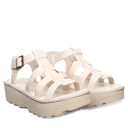 Bearpaw Women's High Seas Sandal in Bone - lifestyle on-foot