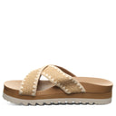 Bearpaw Women's Carina Sandal in Natural - side view