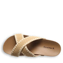 Bearpaw Women's Carina Sandal in Natural - top view