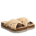 Bearpaw Women's Carina Sandal in Natural - lifestyle on-foot