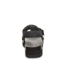 Bearpaw Women's Hydra Webbing Sandal in Black - outsole view