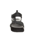 Bearpaw Women's Hydra Webbing Sandal in Black - detail close-up