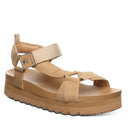 Bearpaw Women's Hydra Webbing Sandal in Iced Coffee - front view