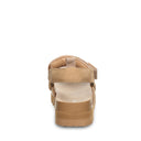 Bearpaw Women's Hydra Webbing Sandal in Iced Coffee - outsole view
