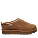 BEARPAW Men's Damian Clog in Hickory, angled view