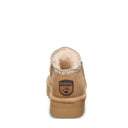 Bearpaw Women's Lyanna Platform Lo Boot in Iced Coffee - outsole view