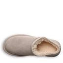 Bearpaw Women's Lyanna Platform Lo Boot in Mushroom - top view