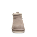 Bearpaw Women's Langly Boot in Stone - detail close-up