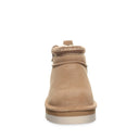 Bearpaw Women's Langly Boot in Toffee - detail close-up