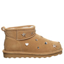 BEARPAW Women's Shorty Boot in Nova Iced Coffee, angled view