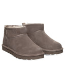 BEARPAW Women's Akira Boot in Morel worn on foot with casual cold-weather styling for an everyday fall and winter look.