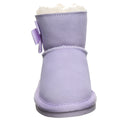 Bearpaw Toddler Saige Boot in Washed Lavender - detail close-up