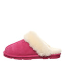 BEARPAW Women's Loki II Slipper in Party Pink, side view