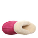 BEARPAW Women's Loki II Slipper in Party Pink, top view
