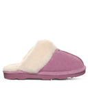 BEARPAW Women's Loki II Slipper in Rose Mauve, angled view