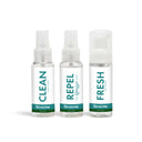 BEARPAW BearCoat Cleaning Kit with Clean, Repel and Fresh footwear care sprays